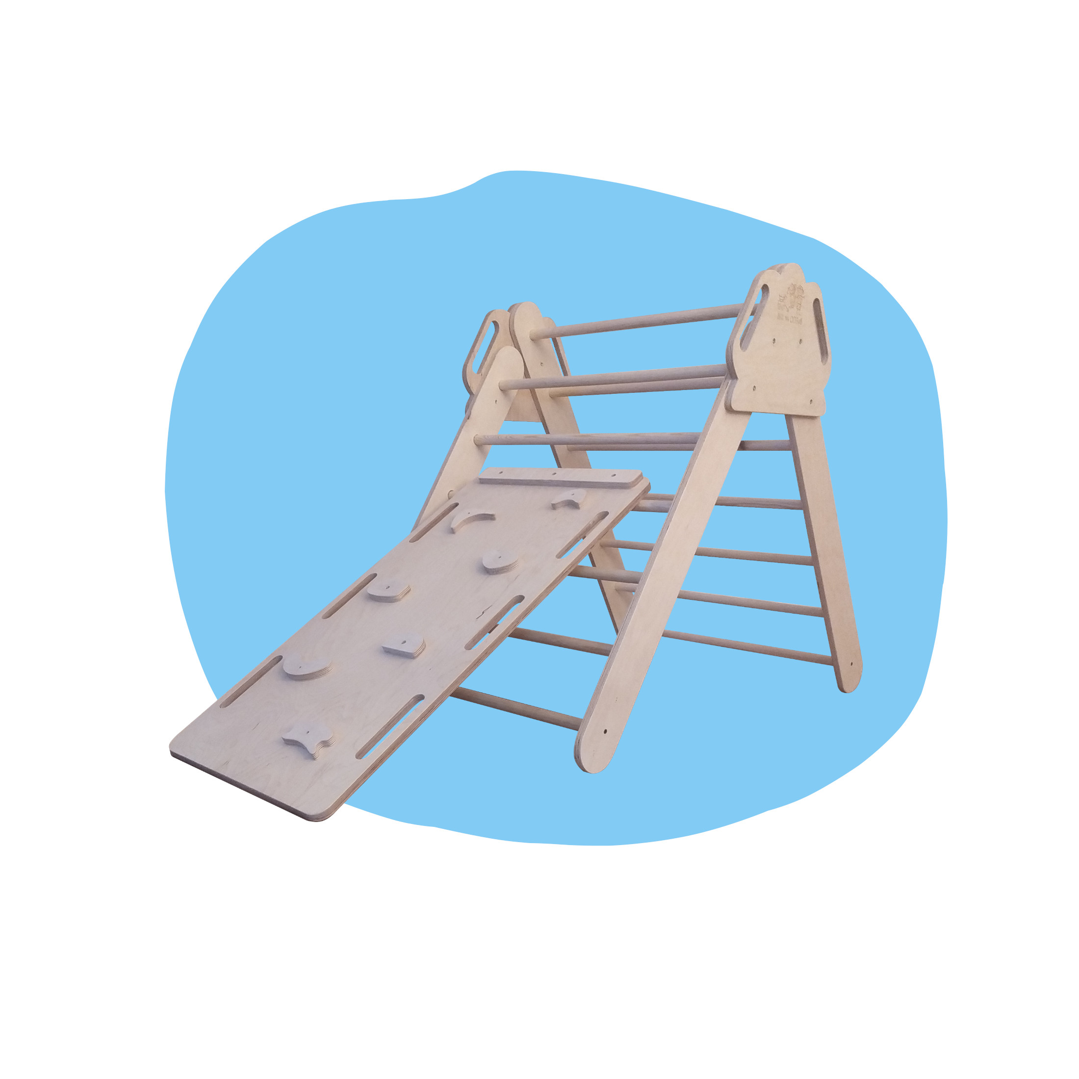 mini playground, mini playgrounds, wooden ladders, ladders for children,