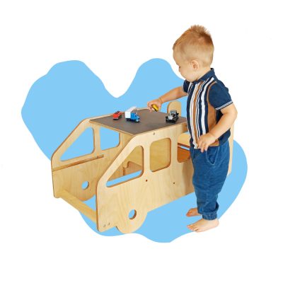 learning tower 3in1 car, lernturm 3in1 auto, tour d'observation 3en1,